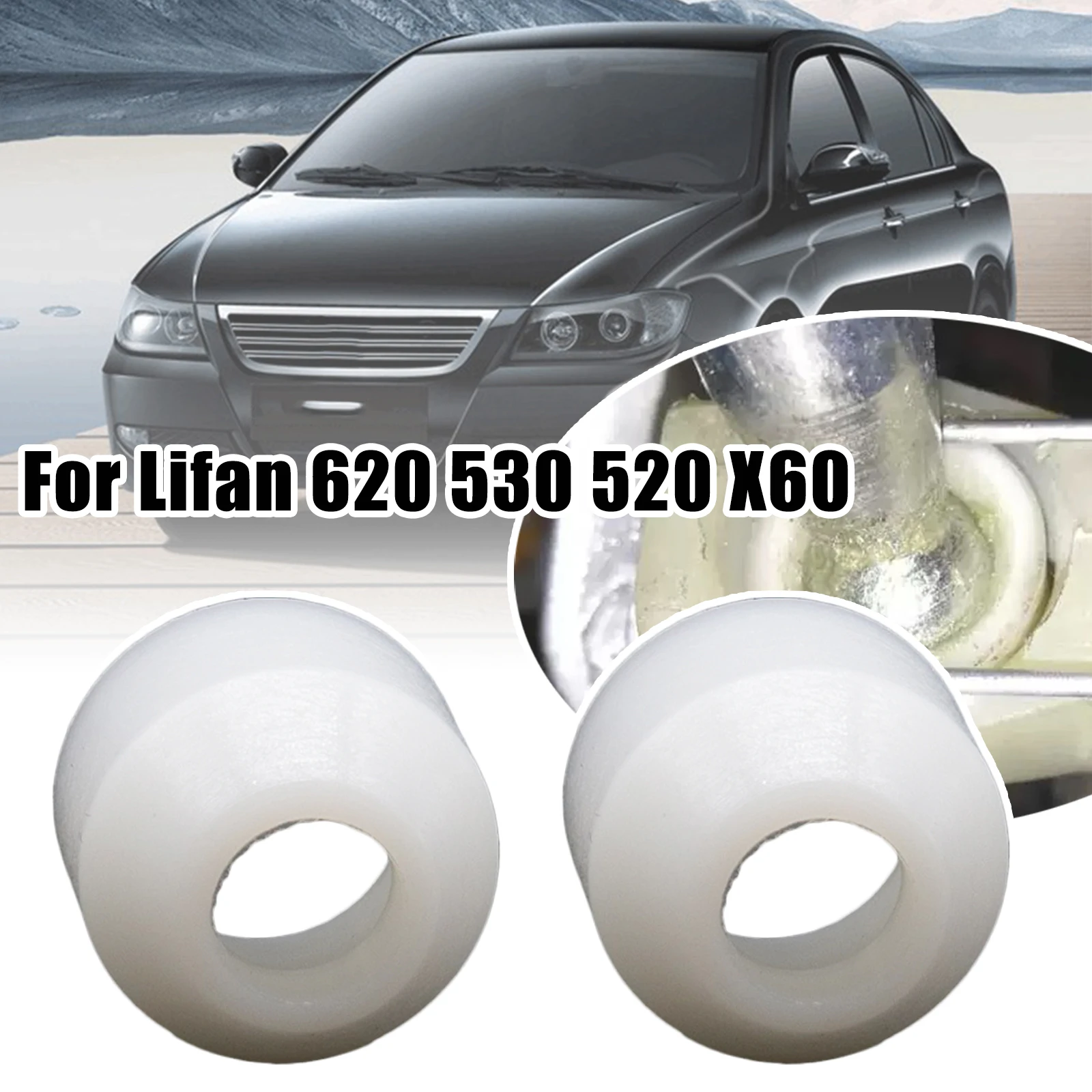 

For Lifan 620 530 Replacement Plastic Bushing Cup Shift Tower Base Gearstick end Bottom Control Lever Pivot Ball Sleeve Grommet