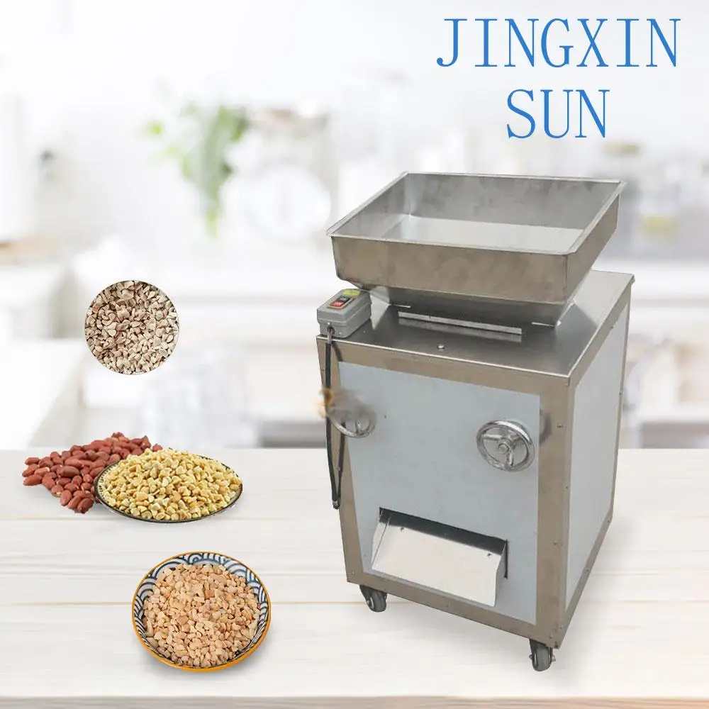 Quality Nut Peanut Almond Cutting Crushing Chopping Machine Peanut Cutting