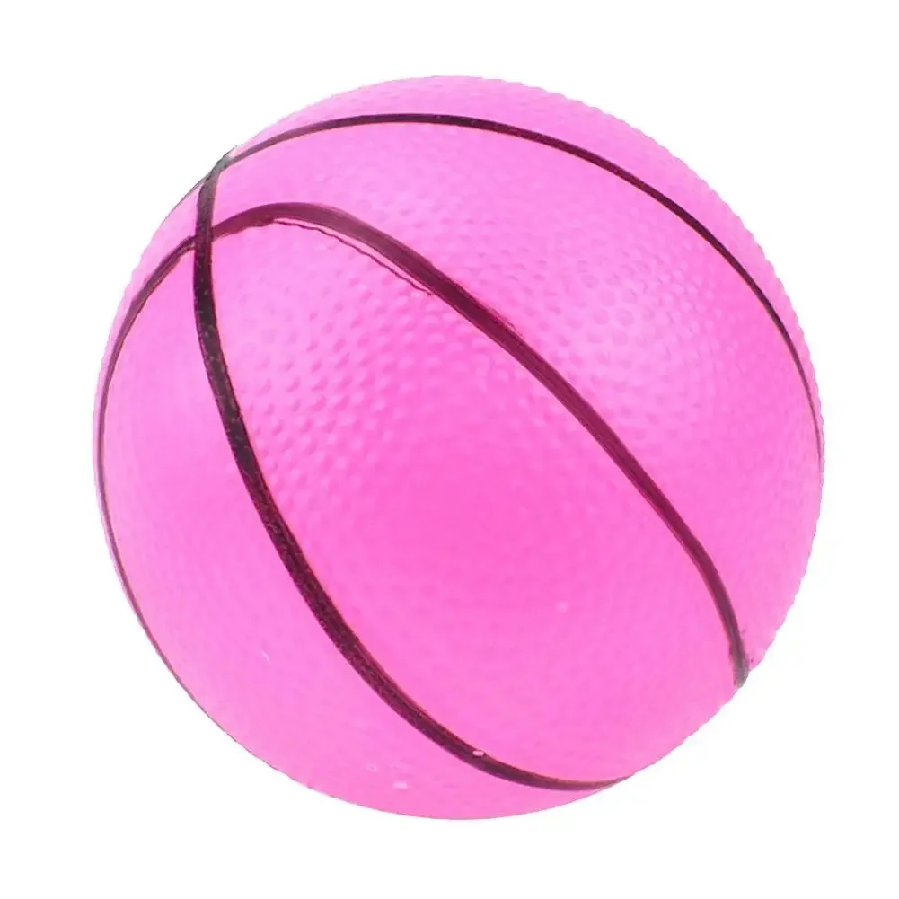 Mini giocattoli da basket gonfiabili da 10 cm Palline da allenamento per polso a mano per bambini all'aperto Palline da spremere in gomma Palline giocattolo antistress