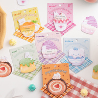 30sheets Cartoon Cute Pet Sweetheart Memo Notes  Ins Style Sticky Notes Paper Message Memorization N Times Post Notes Stationery