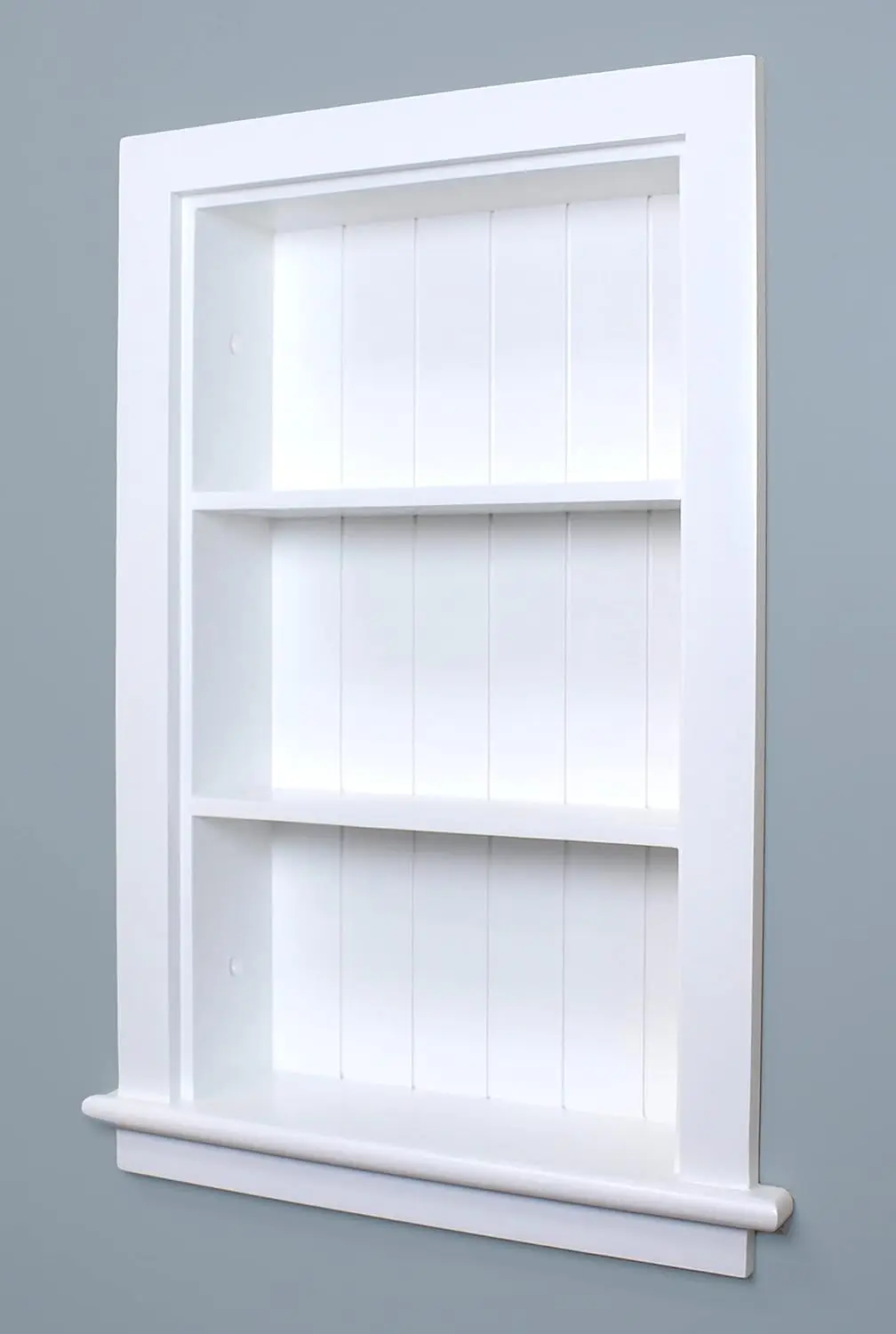 

14x24 Recessed Aiden Wall Niche Shelf for Bathroom, Medicine Cabinet Alternative, Bathroom Wall Cabinet