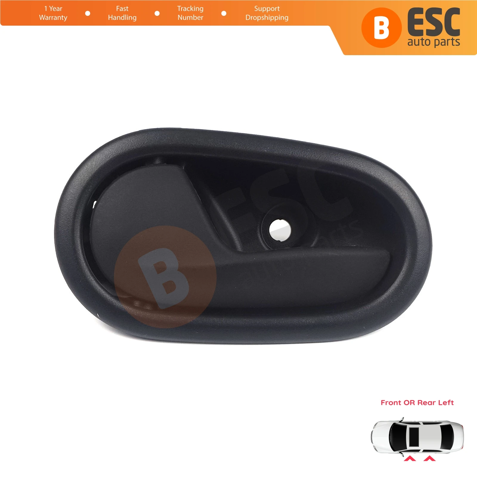 

ESC Auto Parts EDP797 Interior LEFT Door Handle 806717698R for Renault Symbol 3 Dacia Sandero 2 Fast Shipment Ship From Turkey