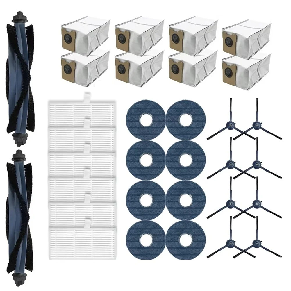 

N18R подходит для робота Omni C20, запасные части для пылесоса, очиститель, основная боковая щетка, фильтр, швабра, тканевый мешок для пыли, аксессуары