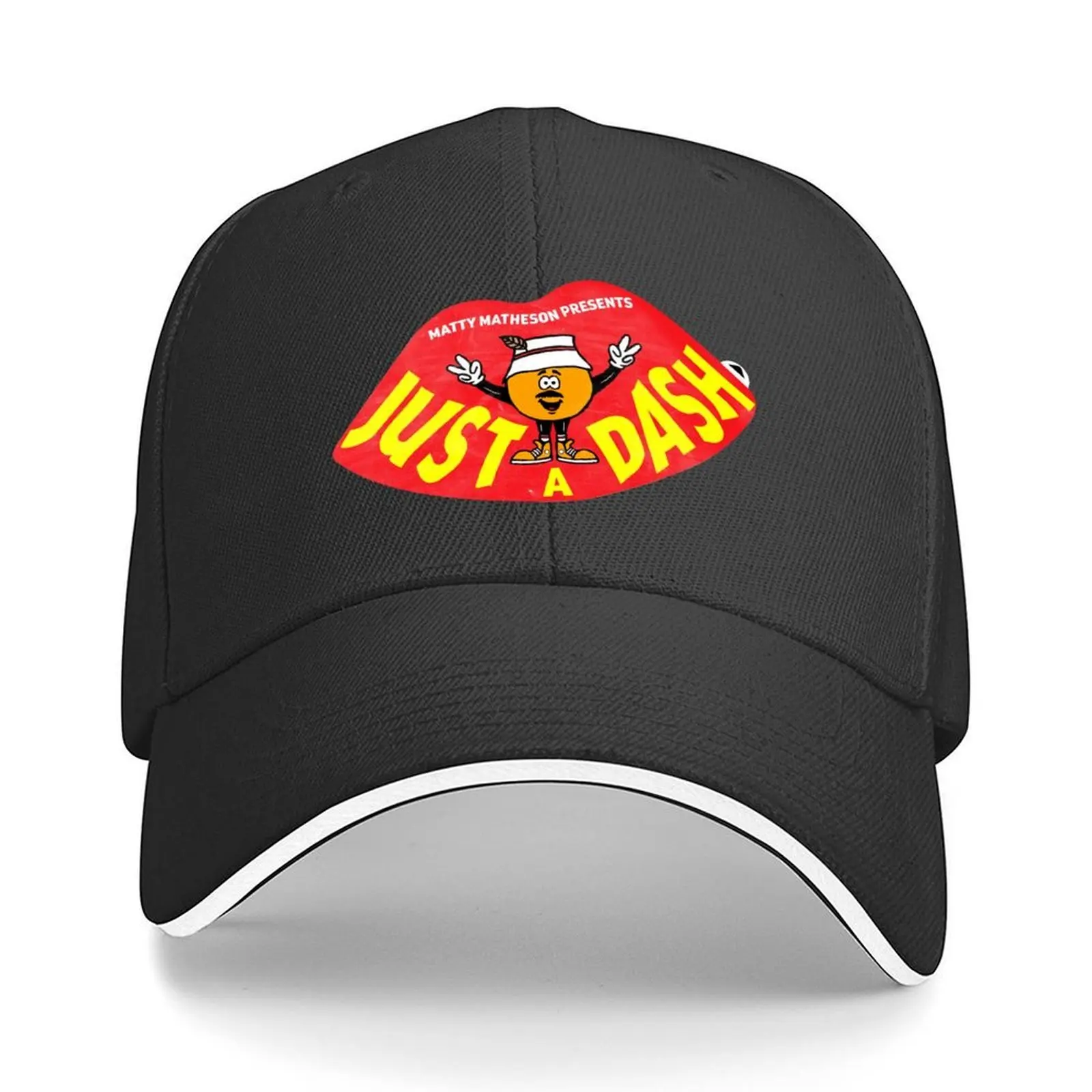 

Matty Matheson Merch Just A Dash Lips Art Baseball Cap Wild Ball Hat Luxury Hat summer hat Luxury Brand For Women 2025 Men's
