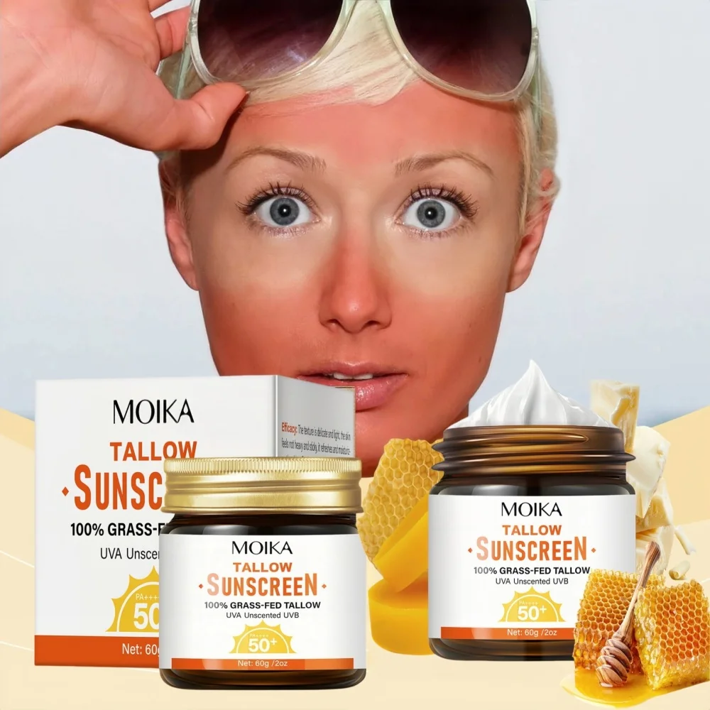 New Sunscreen For Face UV Protective Anti Oxidant Repairing Solar Blocker Mild Moisturizer Lightweight Sun Block Isolation Cream