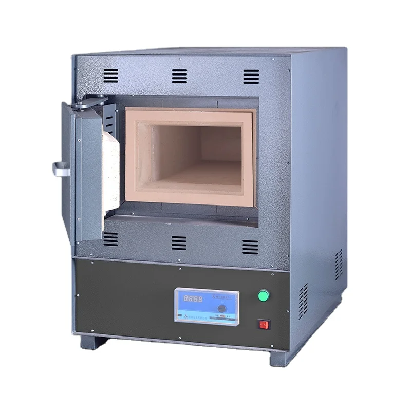 Atmosphere Thermostat Laboratory High Temperature Box Heating Sintering Resistance Muffle Furnace Price