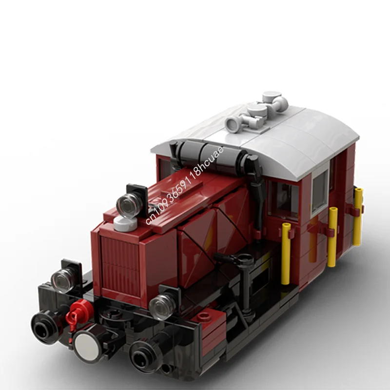 

505PCS MOC Transporter The German Shunting Locomotive - KöF II Train Model Building Blocks Stacking Bricks Creative Kid Toy Gift