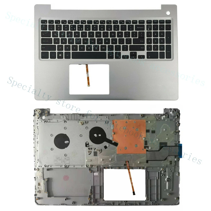 

Новая клавиатура с подсветкой и подставкой для рук A+ для Dell Inspiron 15 5570 5575 0MR2KH MR2KH US