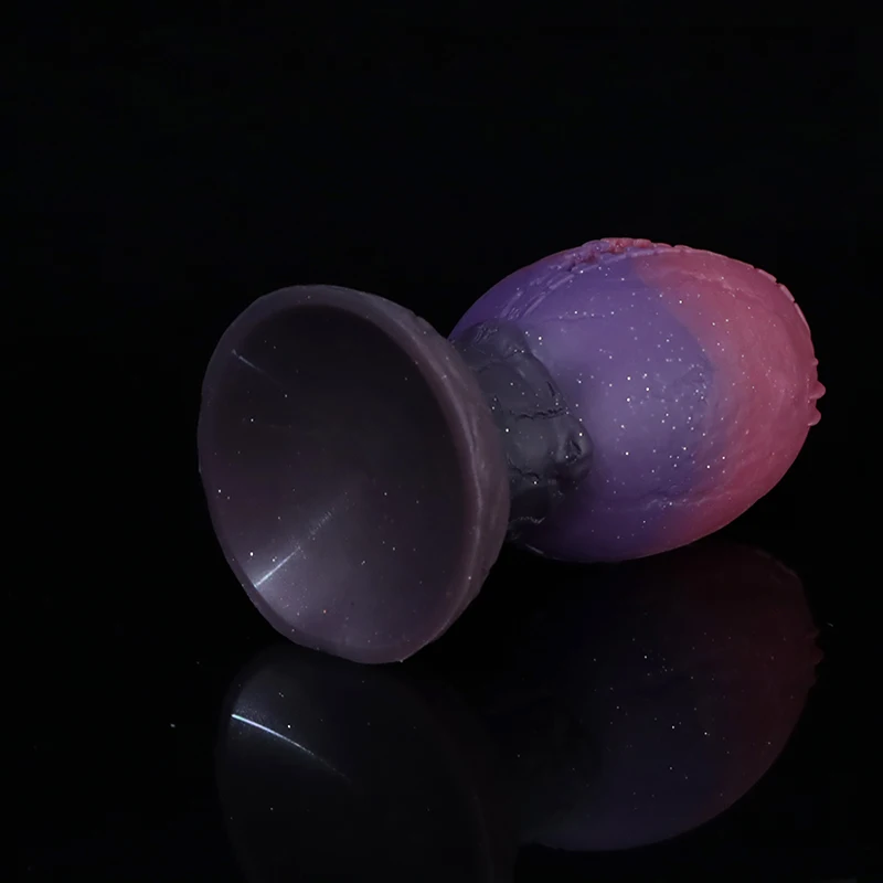 New Dragon Egg Anal Plug Super Cool Butt Plug Anal Dilator Silicone Dildo Stimulator Prostate Massager Sex Toys for Women Men 18