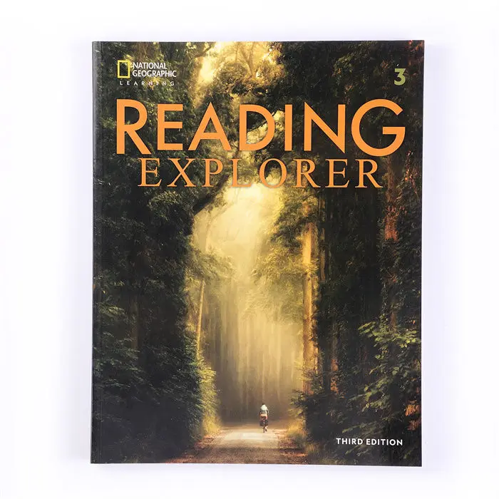 6Pcs/ Full Set ReadingExplorer Third Edition by NGL Reading Special Training Student's Learn Book Support Point-to-Point Reading