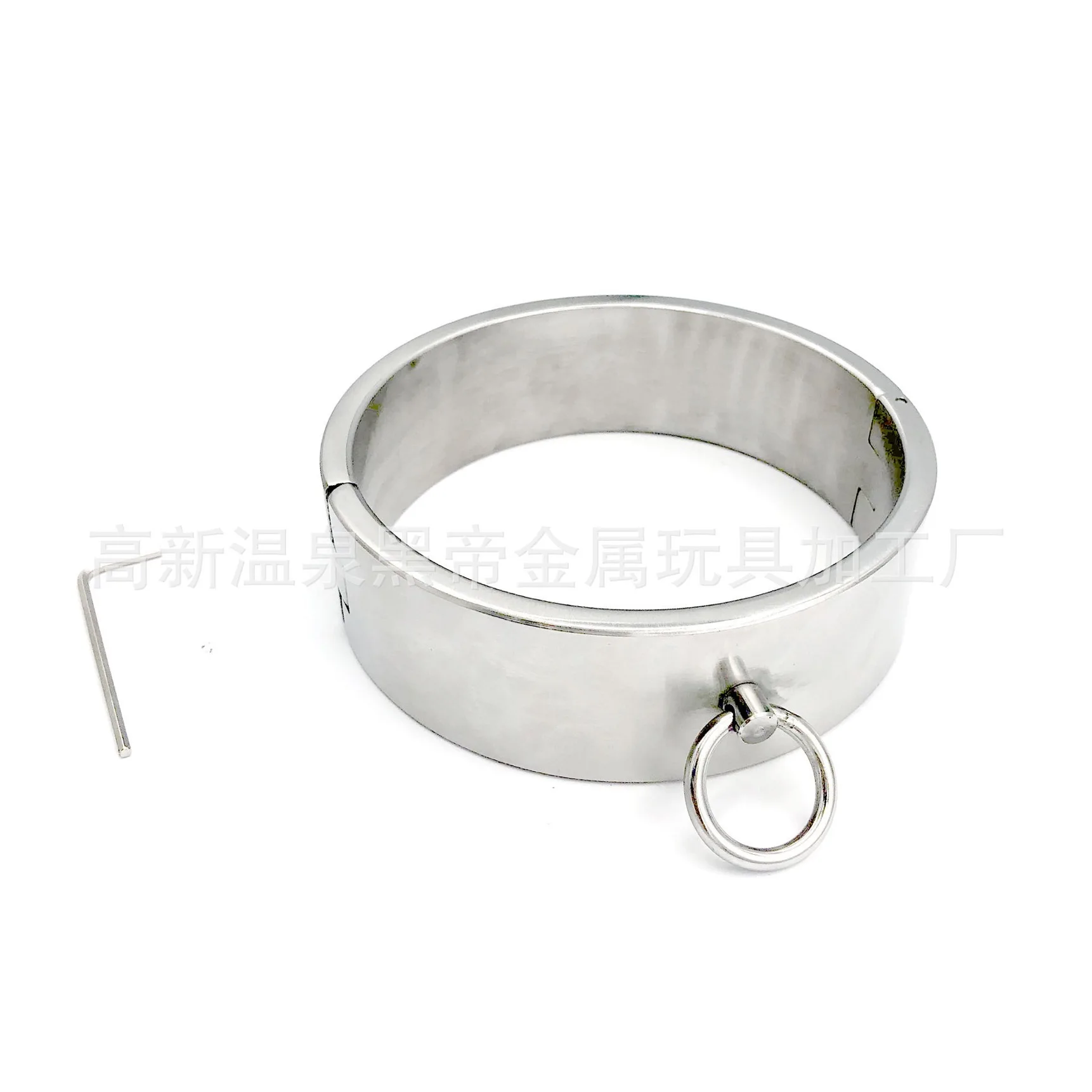 height 6cm/4cm  stainless steel slave choker necklace fetish wear woman jewelry women necklace