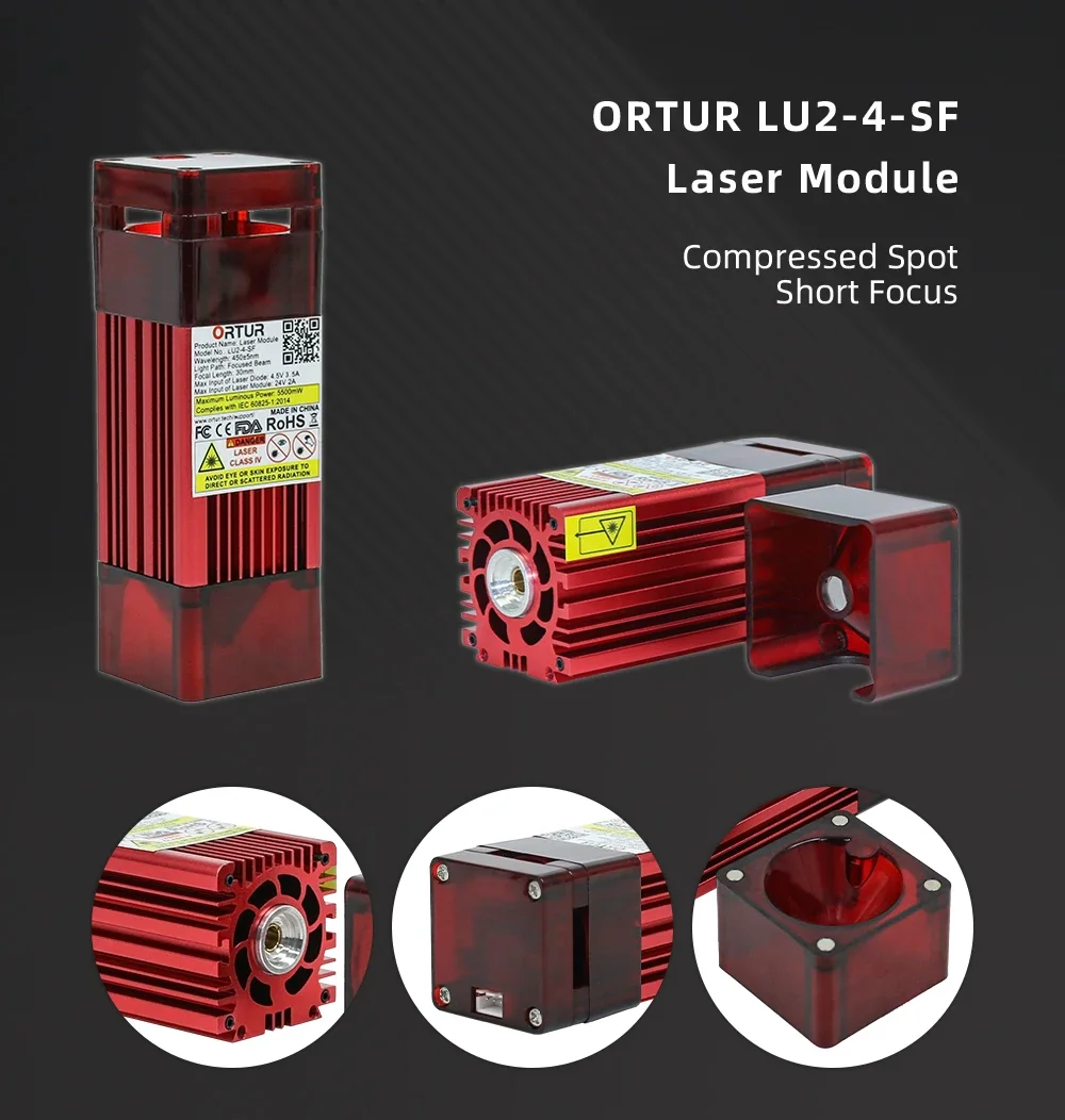 High quality Fixed Focus 20w Laser Engraver Head 15w Laser Engraving Machine Module For Laser Engraving And Cutting Machines