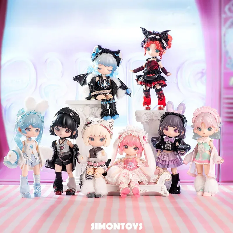 

Liroro Binary Sweetheart Series 1/12 Scale Bjd Blind Box Kawaii Anime Action Figure Desktop Decoration Trendy Toy Birthday Gift