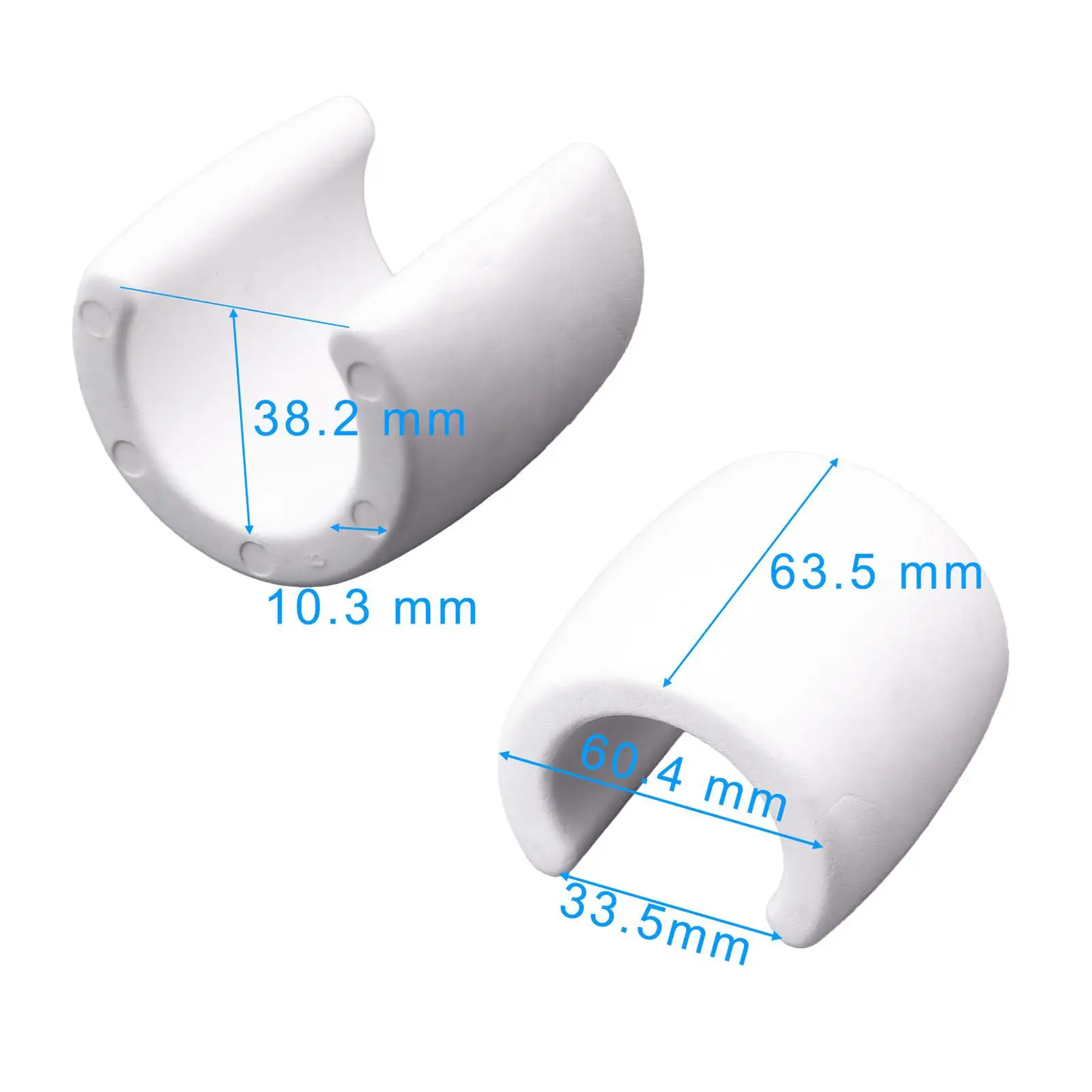 2 Stuks Vervanging Zwembadreiniger Slang Vlotter Professioneel Lichtgewicht voor 2/4 Wiel Zwembadreiniger Slangen Direct Vervangen Accessoires