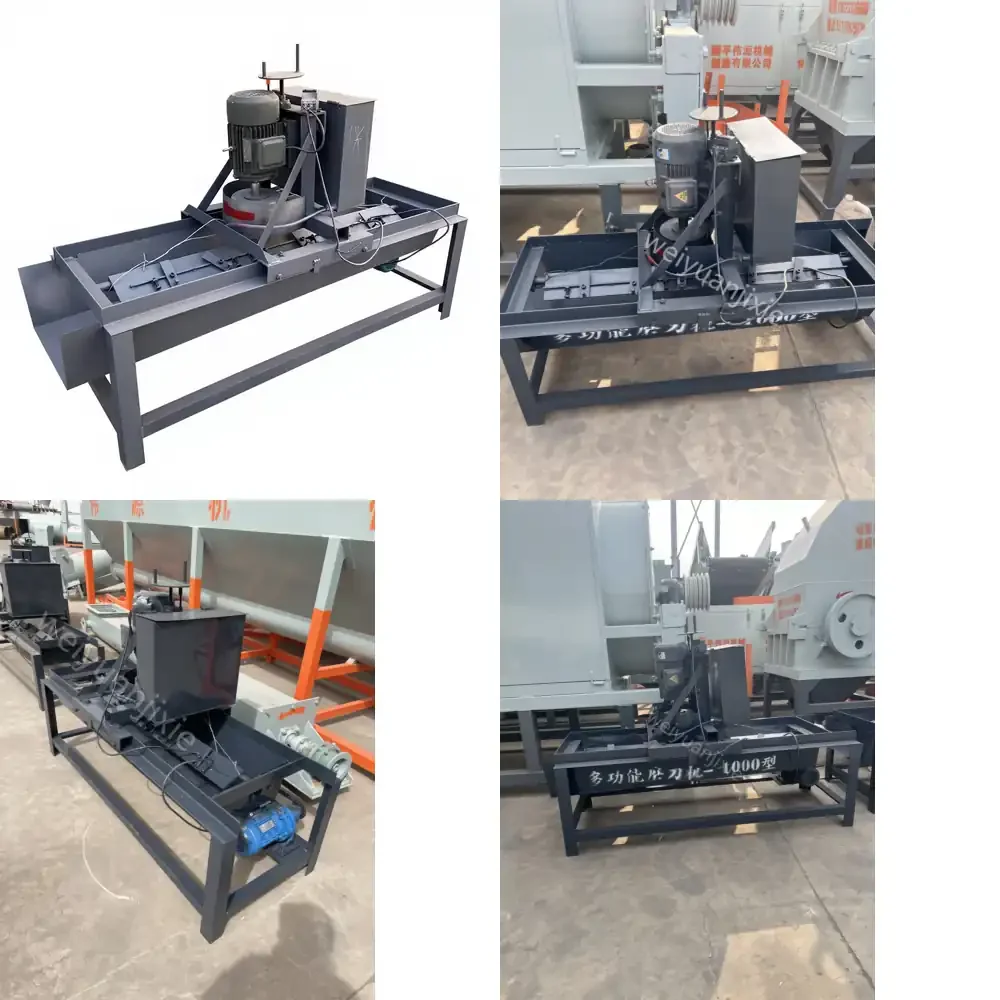 

Automatic High Efficiency Single Shaft 380V 3KW Motor & Gearbox Blade Sharpening Machine for Plastic Crusher SKD-11/D2 Blades
