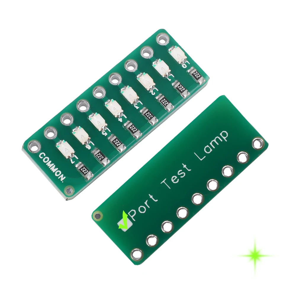 8-segment LED-poort Testlichtindicator Running Light Module Vloeiende lichtmodule Rood/groen/blauw
