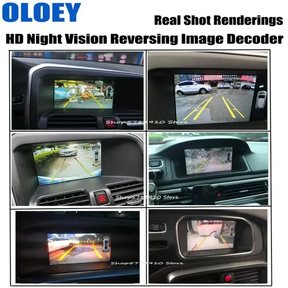 Telecamera Posteriore Per Volvo XC40 XC60 XC90 - Retrovisore Ad Alta Definizione, Angolo Ampio, Impermeabile E Discreta