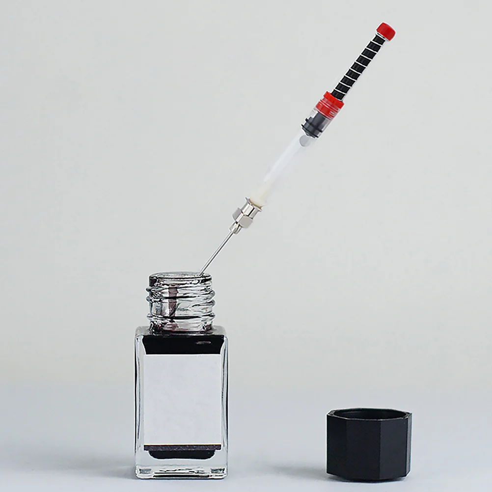 

9Pcs Fountain Pen Ink Converter Refillable Universal Compatible 3.4mm 2.6mm Diameter Pens Calligraphy Accessories