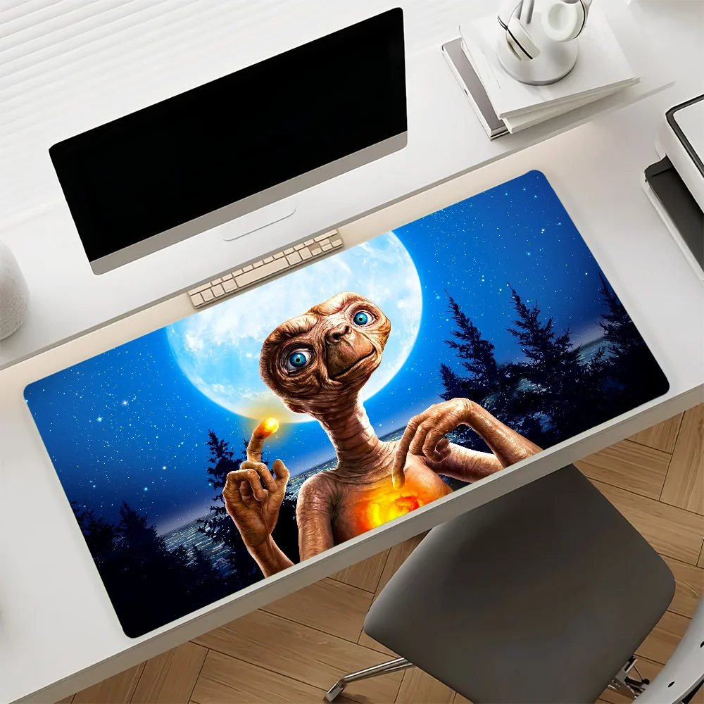 E-E.T The E-ExtraS T-Terrestrial Mouse Pad Large Non-Slip Waterproof Mat Stitched Edge Keyboard Pad for Gaming Daily Office