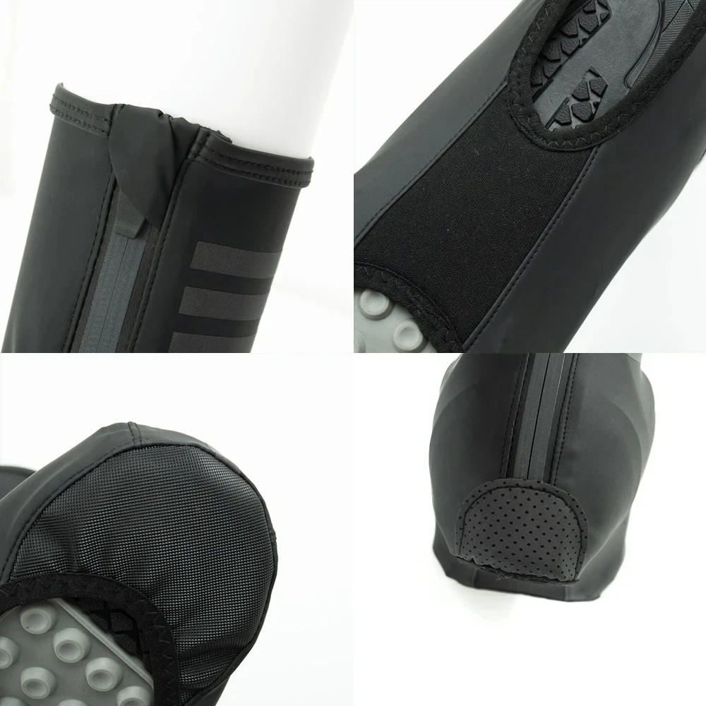 YKYWBIKE Waterproof Cycling Women Men Overshoes Bicycle Shoes Covers Bike Windproof MTB Road Keep Warm Bike Lock Protector