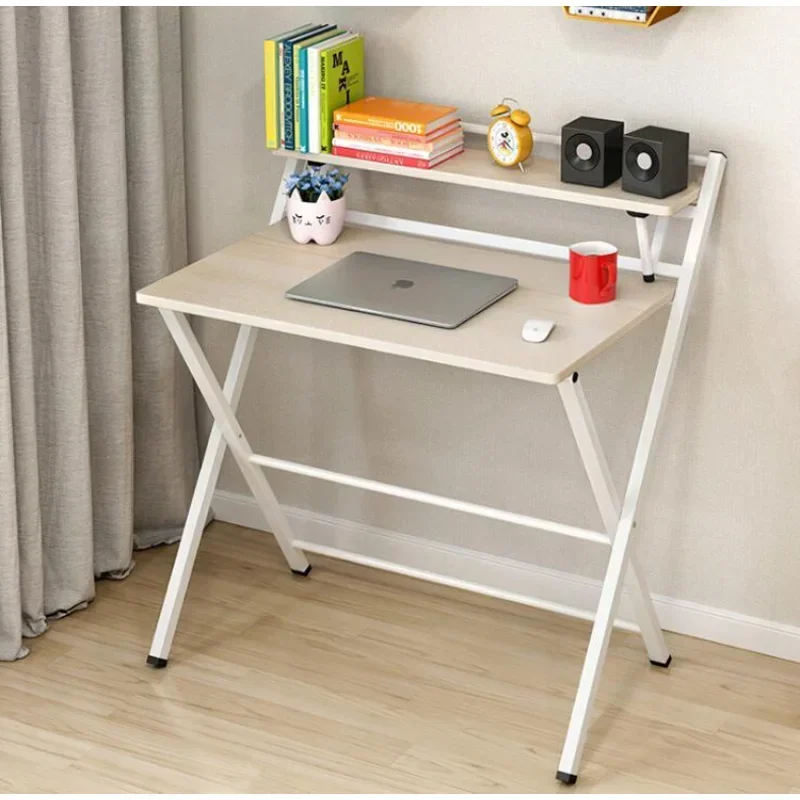 Simple folding table computer desk study table free installation desk laptop computer desk