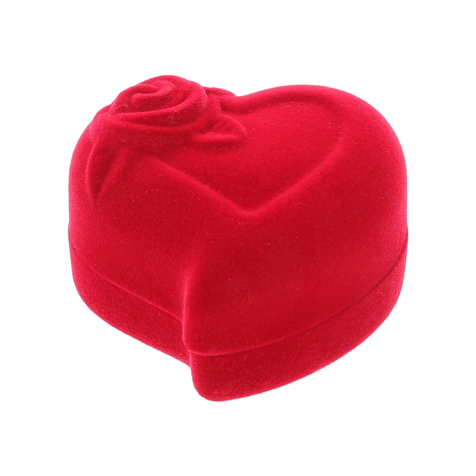 منظم حلية مدمج، حافظة خاتم الخطوبة، مجوهرات صغيرة على الصدر، قلب صغير