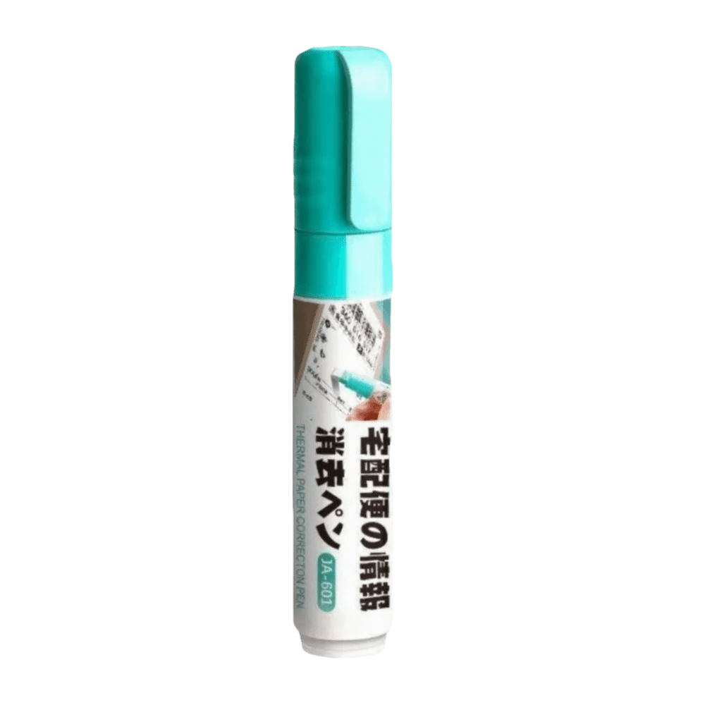 Portable Thermal Paper Erasing Pen Durable Large Capacity Privacy Protection Pen Remove Address Phone Shipping Labels Bills