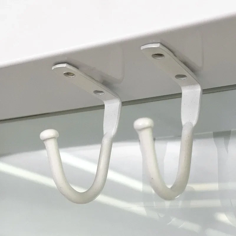 2/20PCS Zinc Alloy Single Ceiling Prong Hook Kitchen Closet Wall Mount Clothes Keys Hanger Heavy Duty Multi-Purpose Storage Hook