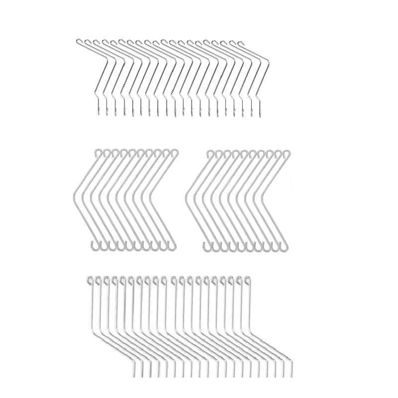 

20PCS Stainless Steel Beehive Spring Clip Connectors Bend Wire Holder for Beehive Spring Fixing Clamp Beekeeping Tools Equipment
