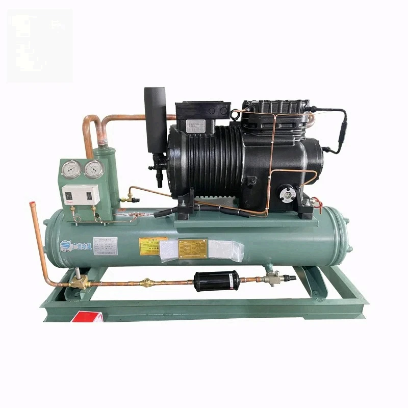 

Блок холодильной конденсации с водяным охлаждением, 10 л.с., 7,5 кВт, коммерческая холодильная конденсация