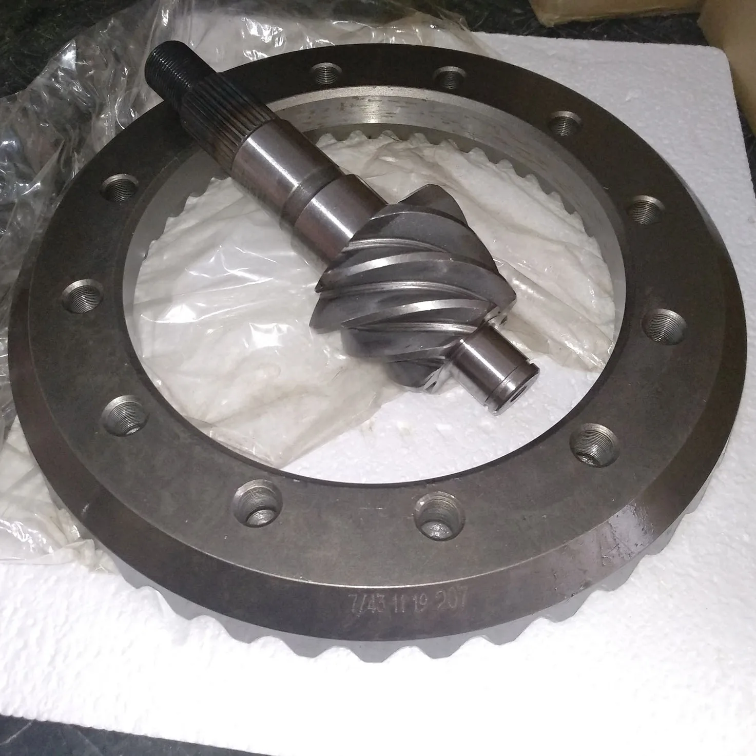Hot Sale 7*43 Stainless Crown Wheel Pinion Gear Car Parts Direct From Factory-Premium Differential Ring Included