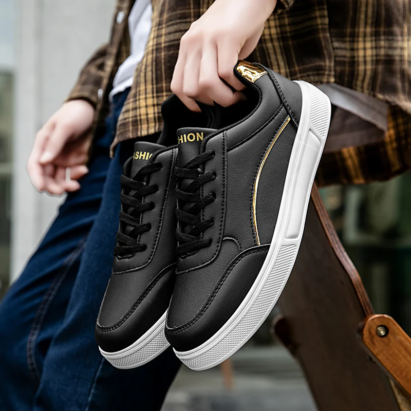 

YRZL Male Sneakers Casual Shoes Men's Lightweight Breathable Athletic Walking Shoes Comfortable Sktaeboard Sneakers for Men