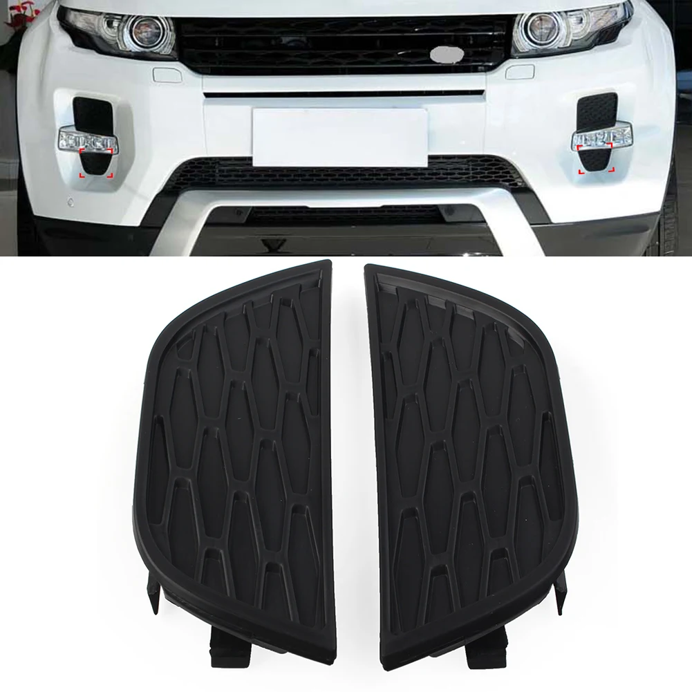 1 Pair Car Front Lower Fog Lamp Bezel For Land Rover Range Rover Evoque 2012 2013 2014 2015 2016 2017 LR027867 LR027866