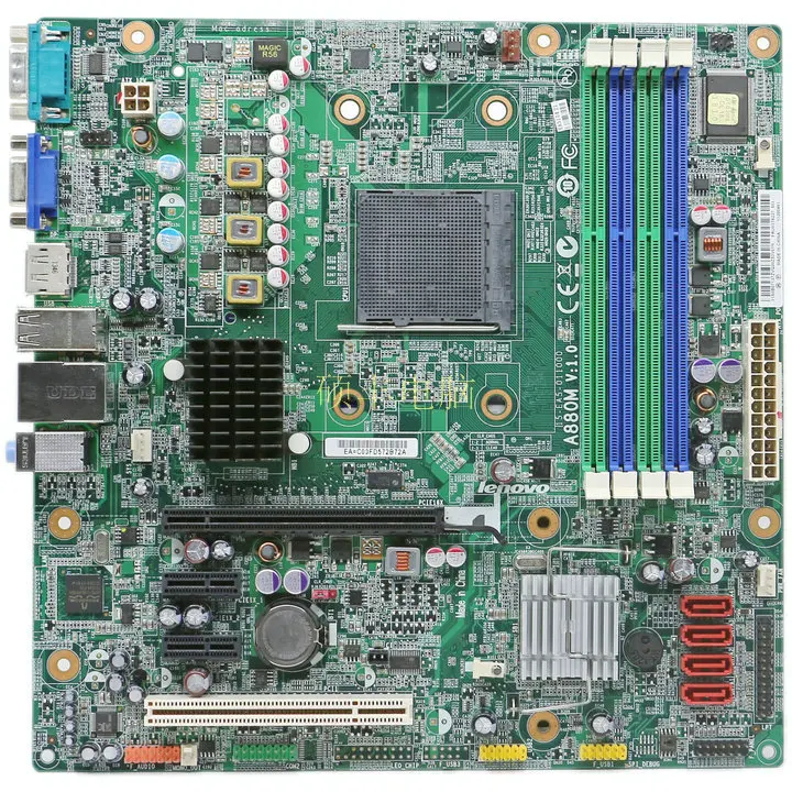 

M77 Desktop Motherboard A880M RS880PM-LM DDR3 Mainboard 100%tested fully work