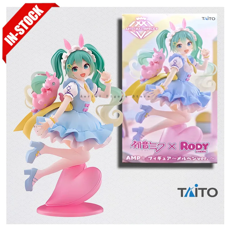 Original Echtes Modell Taito Hatsune Miku x Rody 17 cm AMP Märchen Figur Anime Figur Sammlungen Spielzeug Geschenke Großhandel