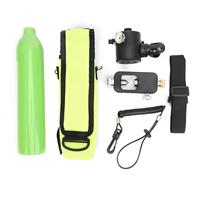 500ML Underwater Oxygen Cylinder - Emergency Snorkeling  Tank for Diving Equipment & Backup