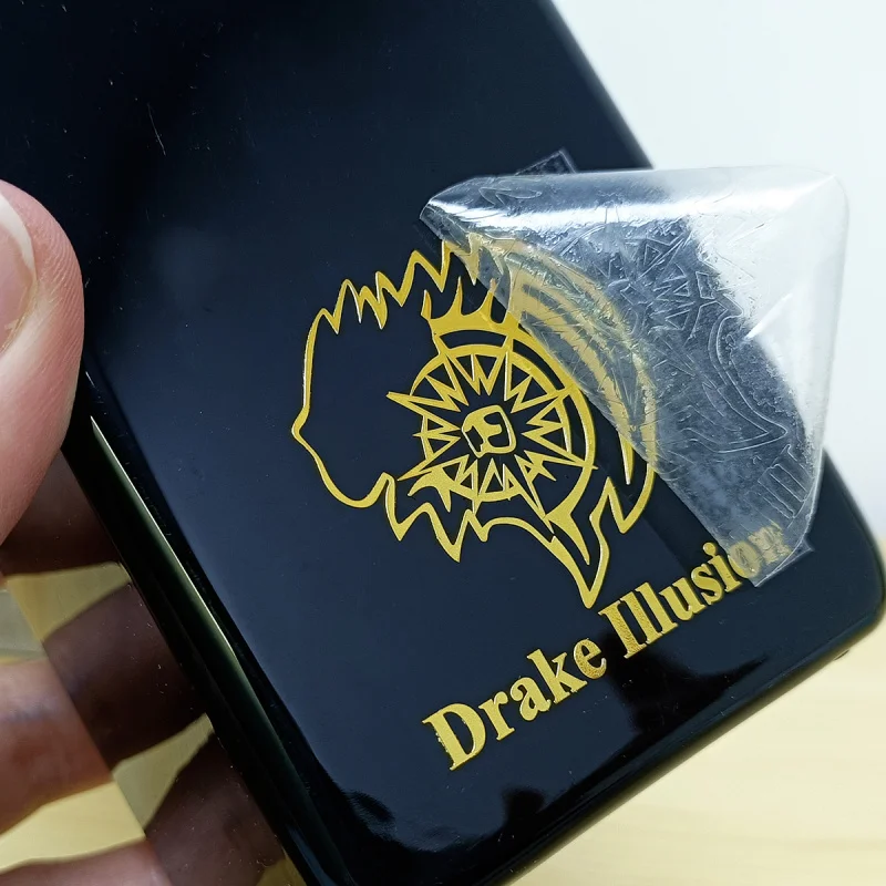 custom.Custom Name Silk Screen Printing Transfer Nickel 3D Printing Perfume Metal Metallic Sticker Label Cosme