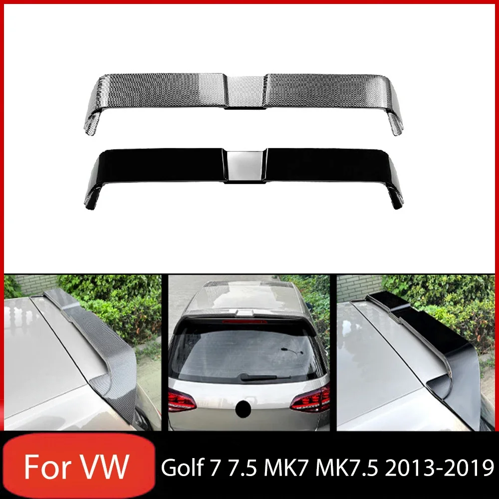 Oettinger Style For Volkswage Golf 7 7.5 MK7 MK7.5 Standard TSI TDI 2013-2020 Car Rear Trunk Spoiler Roof Tail Wing Body Kit