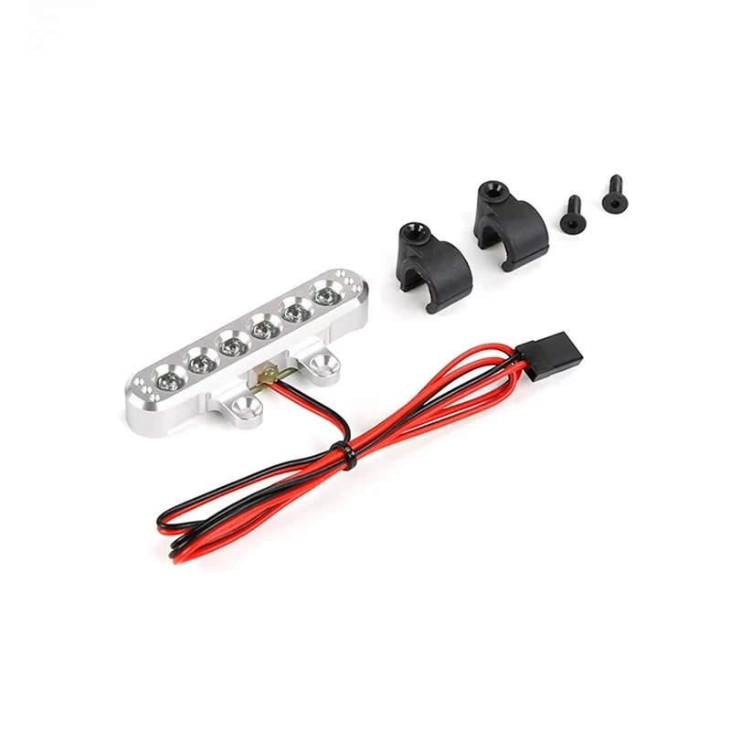 CNC Metal Rear Lamp Taillight Light Set for 1/5 Hpi Rofun Rovan Km Baja 5b Rc Car Racing Parts