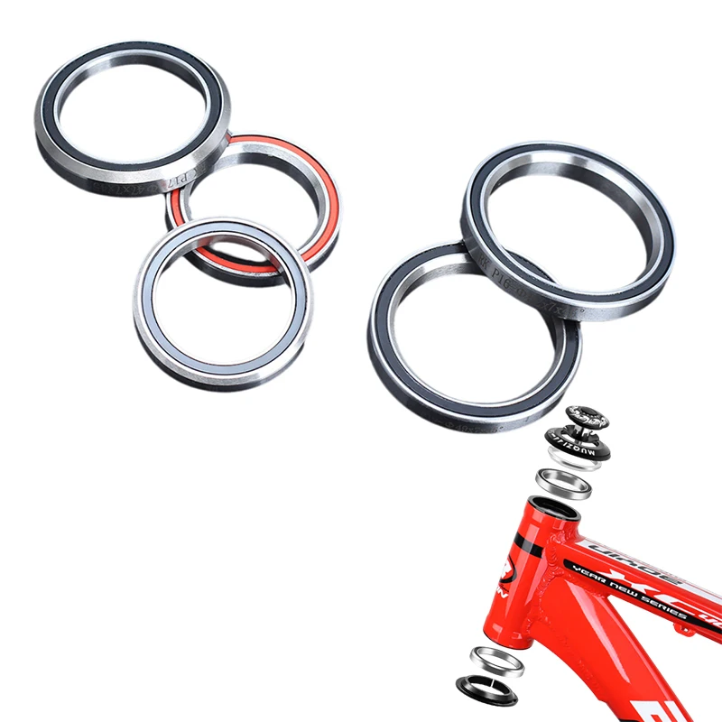 1Pcs Bike Headset Stahl Lager 41/41,8/47/49/52mm Reparatur Lager Für 28,6 44mm30mm 40mm Mountainbike Fahrrad Zubehör