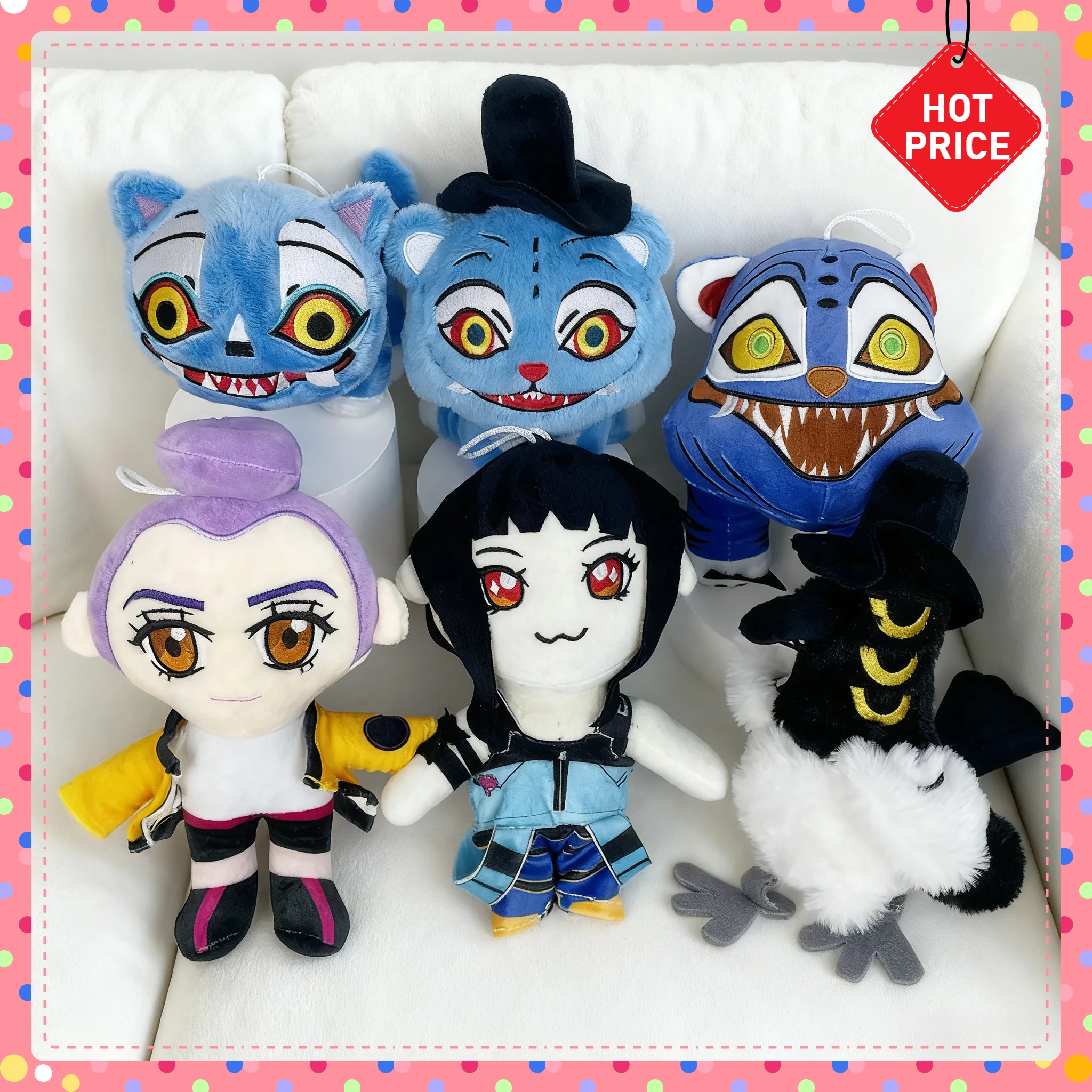 لعبة جميلة KPOP الشيطان هنتر القطيفة رومي ميلا زوي شخصية مجموعة فتاة الصيد الوحش