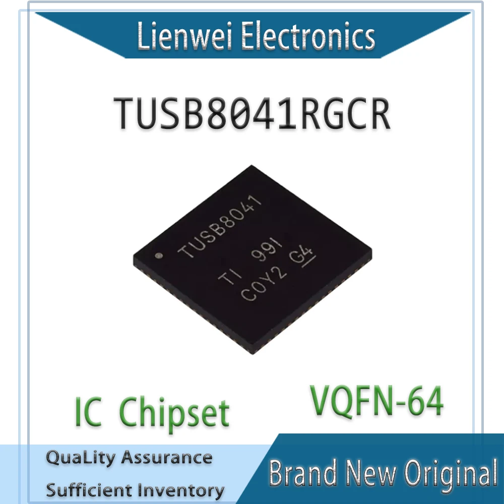 100% New Original TUSB8041 TUSB8041RGCR IC Chipset VQFN-64