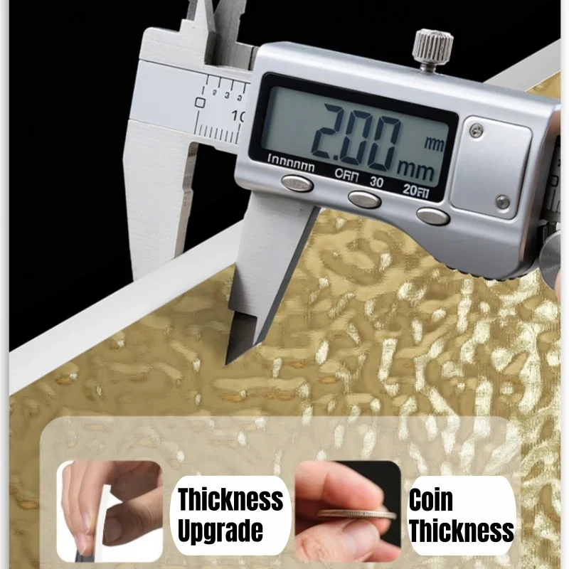 رشاقته رغوة الملمس المعدني قشر وعصا PVC خلفية للجدار الكسوة للماء ذاتية اللصق ملصقات جدار ديكور المنزل #2