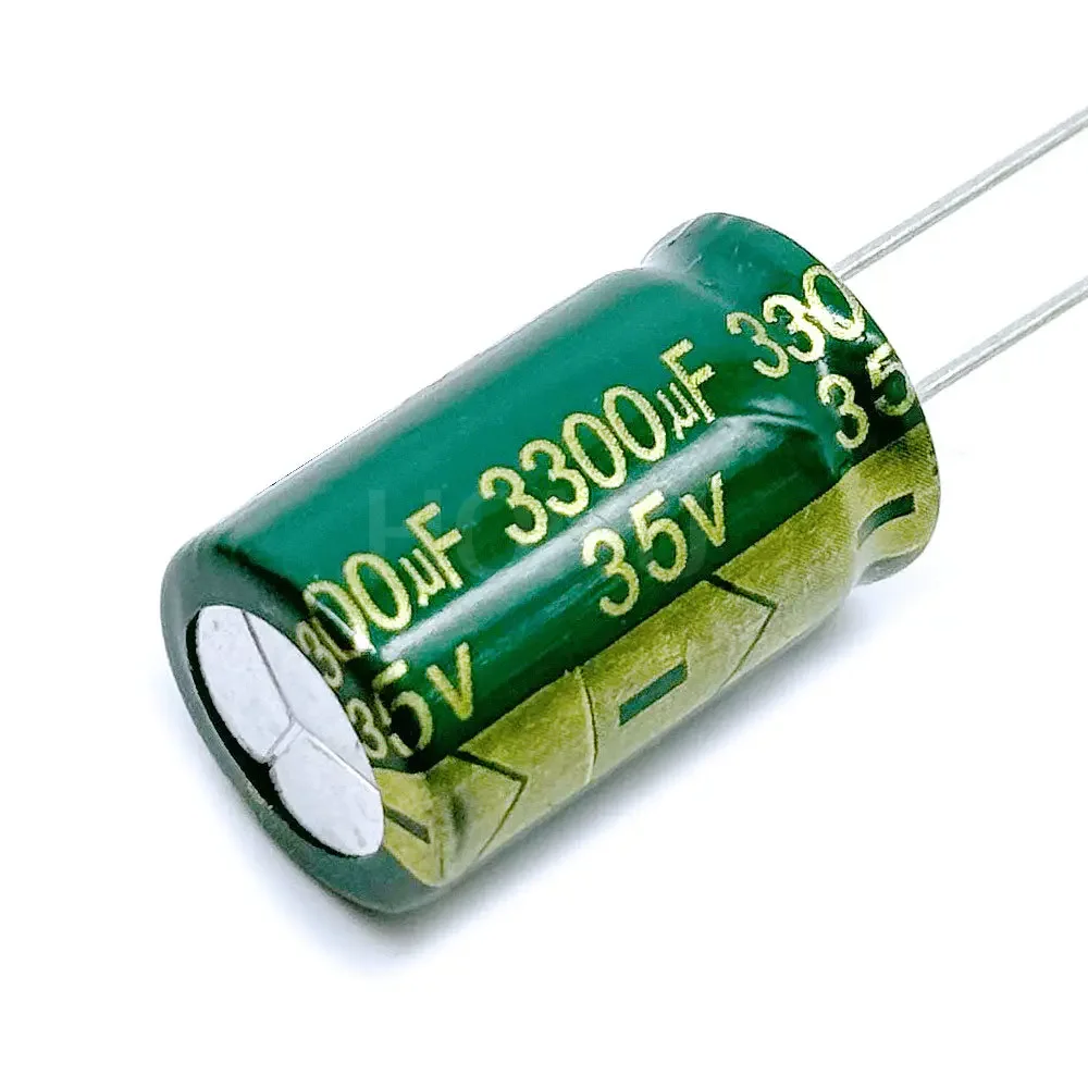 Baixo ESR Capacitor De Alumínio, 20% Eletrolítico De Alta Freqüência, 3300UF, 6.3V, 10V, 16V, 25V, 35V, 50V, 63V