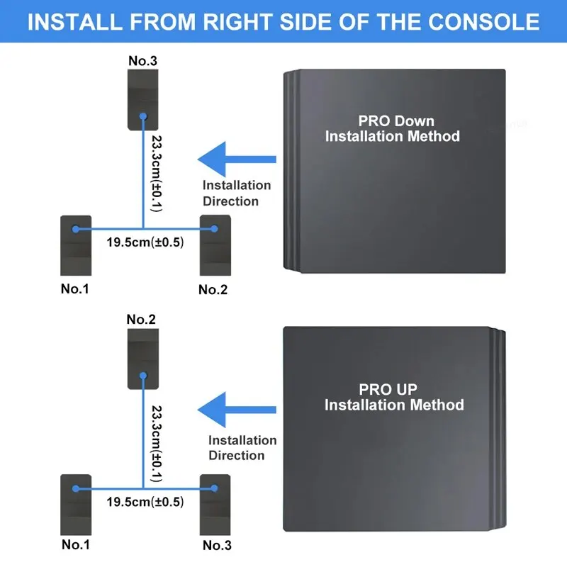 3 SZTUK Uchwyt ścienny do konsoli do gier wideo PS4 Wiszący uchwyt na półkę Uchwyt ścienny Uchwyt do PS4 Pro/Slim Akcesoria