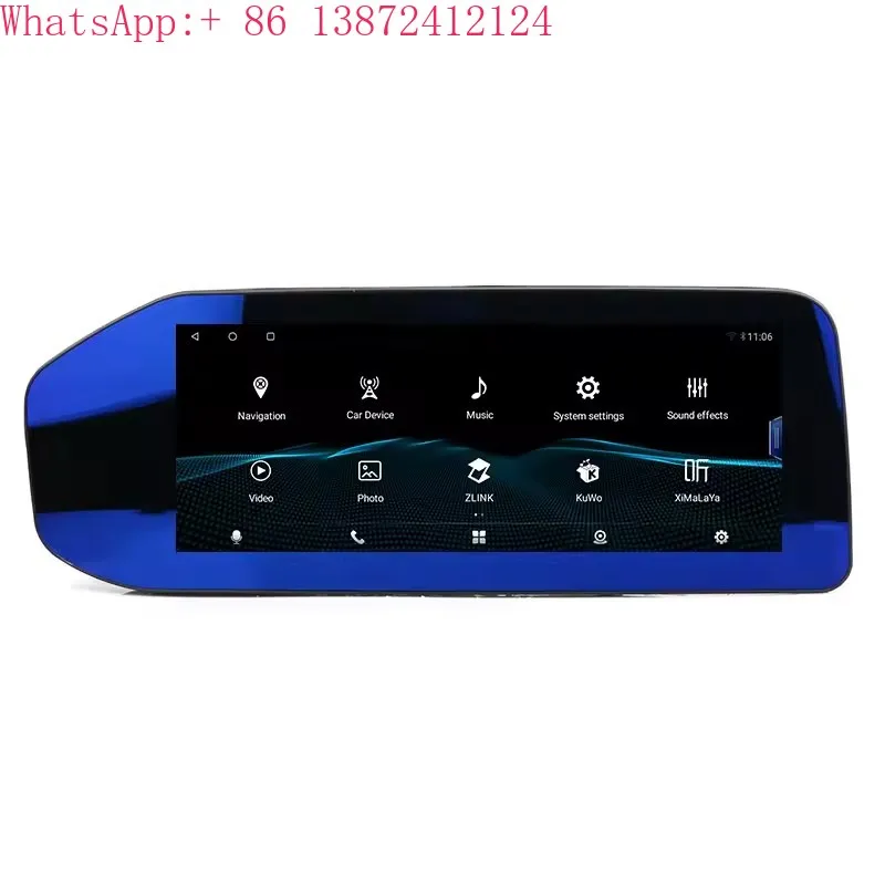 12.3 Inch Android 13 Android Car Radio for Lexus ES Low Level Multi-Language Car Stereo GPS Dvd Player Multimedia 2013-2017