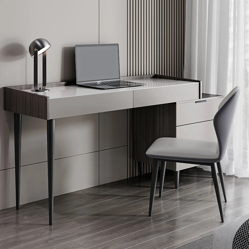 meubilair Italiaans leisteen computerbureau desktop thuisbureau slaapkamer eenvoudig bureau massief voor de woonkamer