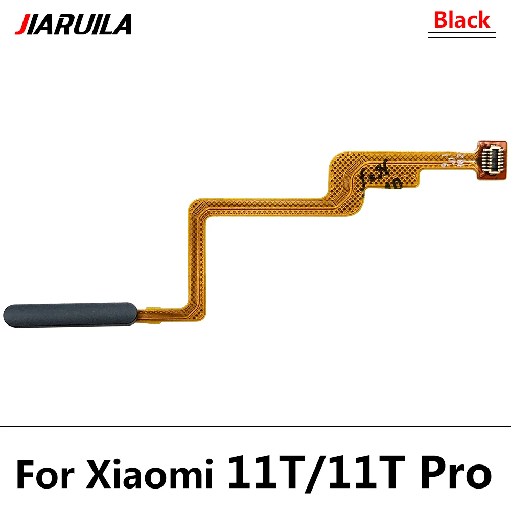 New For Xiaomi Mi 11T Mi11T Pro Fingerprint Sensor Home Return Key Menu Button With Power Flex Cable