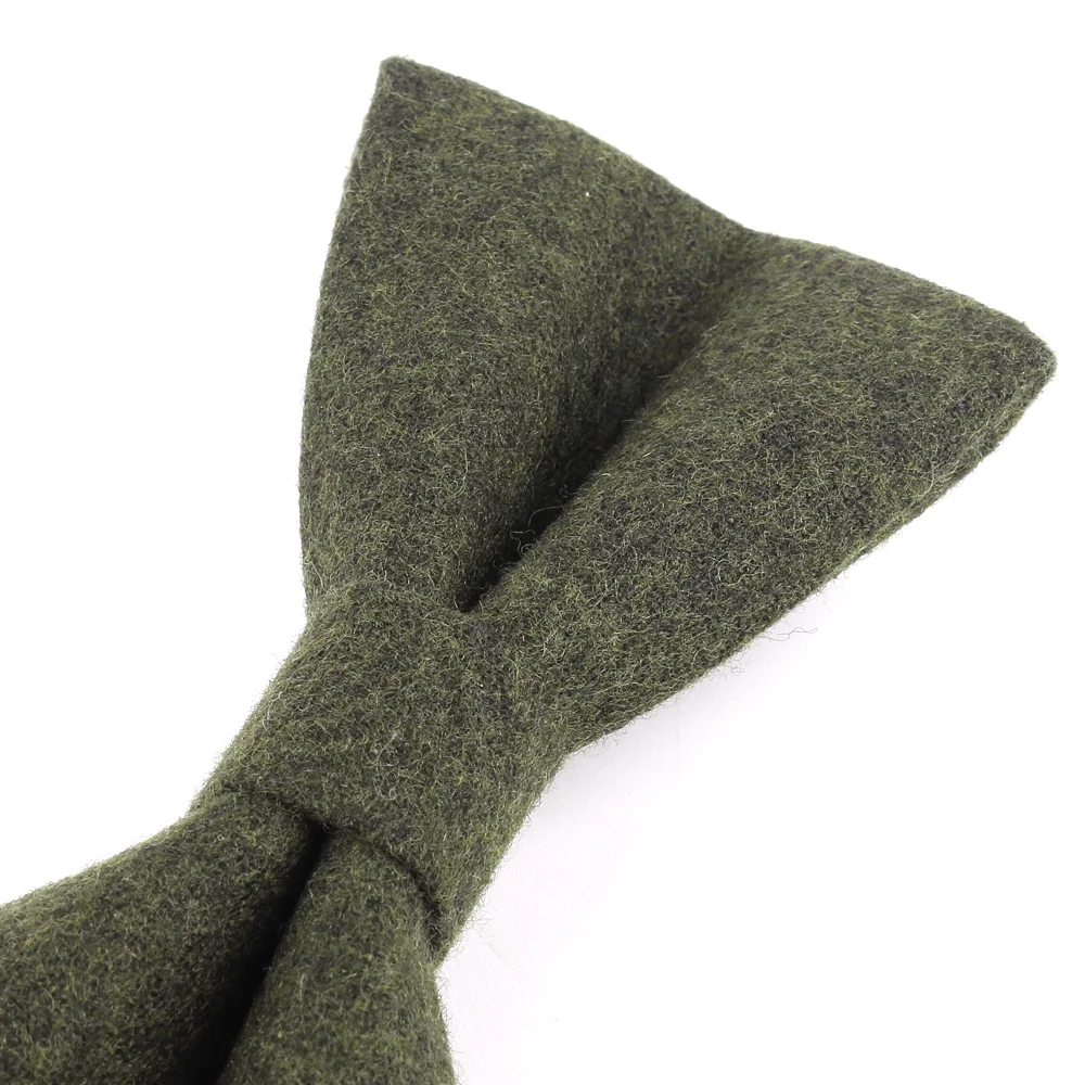 NEW Wedding Bow tie Woolen  Bow tie For Men Women Bow knot Adult Men's Bow Ties Cravats Party Groom Wool Bowties For Gifts