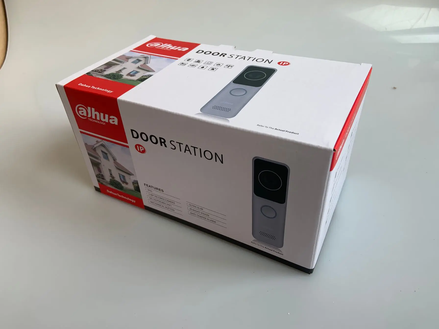 Dahua-ヴィラドアステーション用インターホンキット,IP屋内モニター,ktw02,wi-fi,VTO2311R-WPおよびVTH2621G-WP